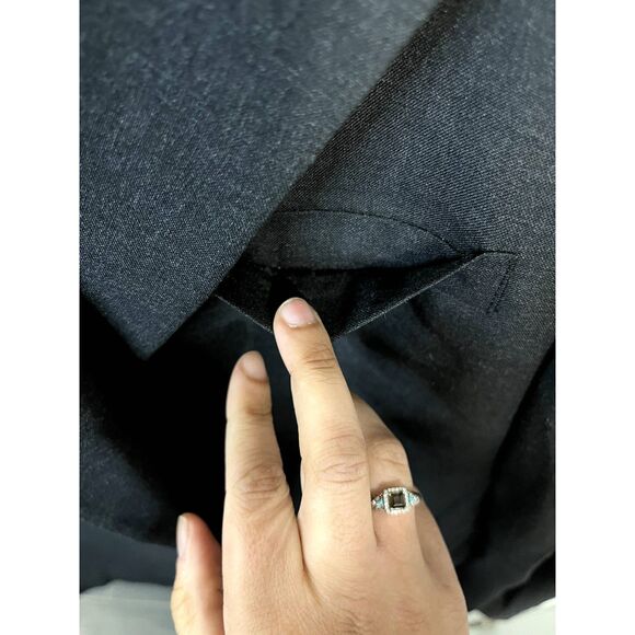 Vintage Hart Schaffner Marx Charcoal Suit Jacket Size 40R Union Made USA - Picture 8 of 8